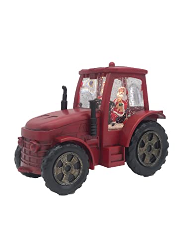 Victory Creative Christmas Holiday Illumination Santa in Tractor