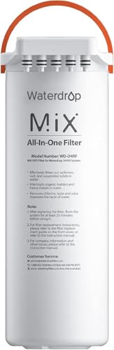 Waterdrop D4 Reverse Osmosis Filter Replacement - 1 Year Lifetime