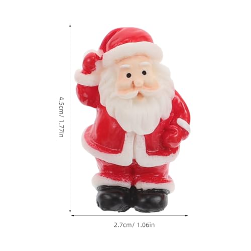 Happyyami 20pcs Christmas Miniature Ornaments Set - Resin Holiday Decorations for Tree & Holiday Decor
