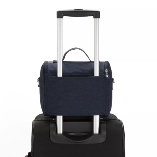 Kipling Women's New Kichirou Bts Prt Lunch Bag - True Blue Tonal, 9x8x5 Inches