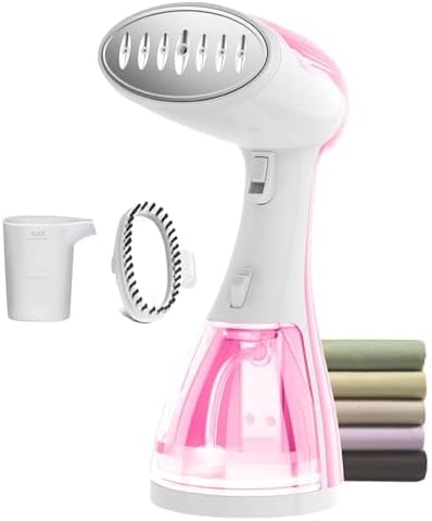Skiennix Handheld Clothes Steamer - 1350W Portable Iron with Strong Steam for Home, Office, Travel