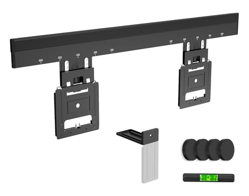 IMtKotW Ultra Slim TV Wall Mount for 37-86 Inch Screens, Supports 165 lbs, VESA Compatible