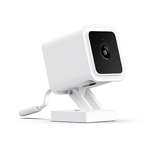 Wyze Cam v3 Indoor Outdoor Security Camera with Color Night Vision - White, 1 Pack