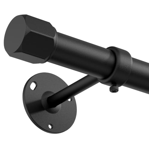 ENJOYBASICS 32-240" Heavy Duty Curtain Rod for Outdoor, No Sagging, 1