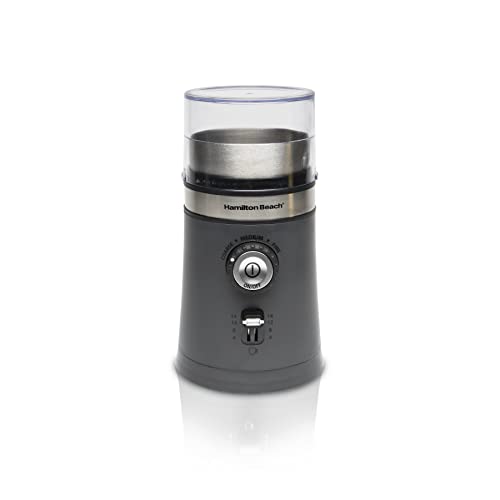 Hamilton Beach Electric Coffee Grinder 14-Cup Capacity, Adjustable Settings