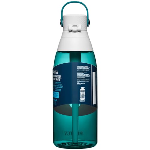Brita 36 oz Premium Filtering Water Bottle - Sea Glass, BPA-Free, Reusable