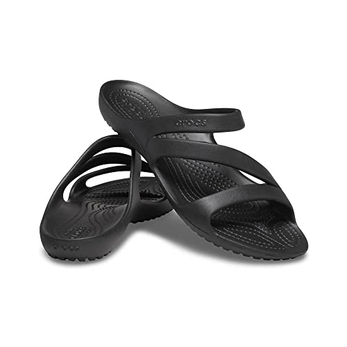 Crocs Women's Swiftwater Water Sandals - Black, Size 10, Versatile & Comfortable