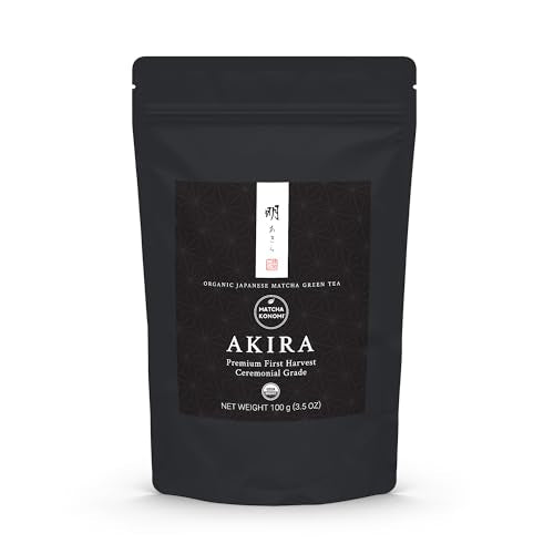 Matcha Konomi Organic Japanese Ceremonial Matcha 3.5 oz - Freshly Ground Green Tea Powder