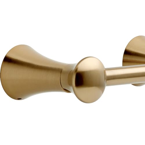 Delta Lahara Pivoting Toilet Paper Holder Champagne Bronze Wall Mount, 2.33 x 10.08 in