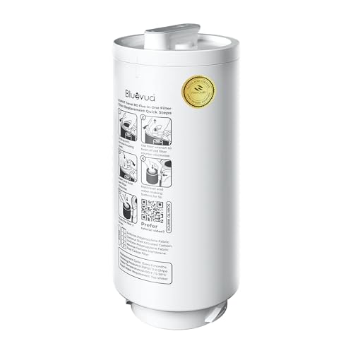 5-in-1 Reverse Osmosis Water Filter Replacement for ROPOT-Travel System