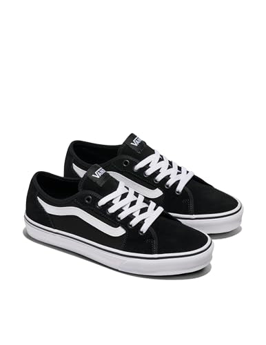 Vans Men's Filmore Decon Sneakers - Black White, Size 10
