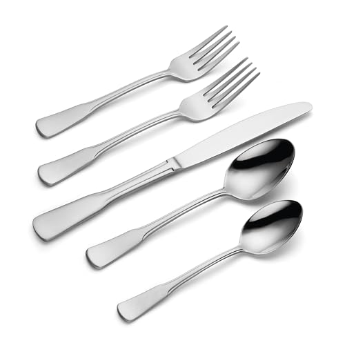 Oneida Colonial Boston 45-Piece Stainless Steel Flatware Set for 8
