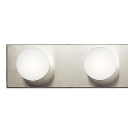 48in Brushed Nickel Bathroom Vanity Light - Modern 4-Light Fixture