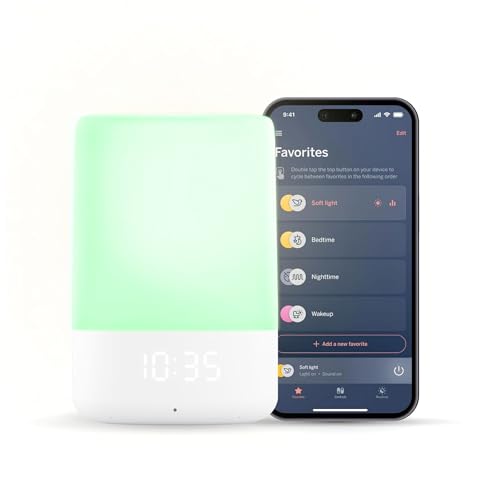 Baby Night Light and Sound Machine - Soothing Sleep & Calm Lighting