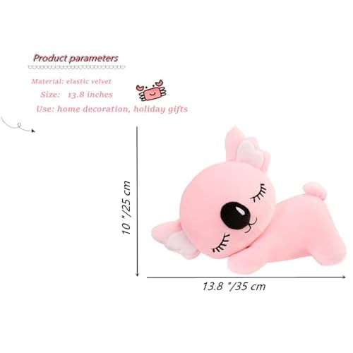 JOSON 13.8 inch Koala Stuffed Animals, Lovely Koala Plush Pillows, Creative Room Decorations for Boys and Girls, Perfect Decompression Gifts (Pink)