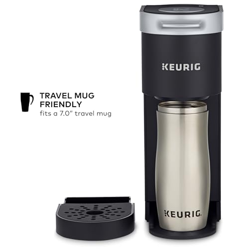 Keurig K-Mini Single Serve Coffee Maker - Black, Compact, 6-12oz Brew Size