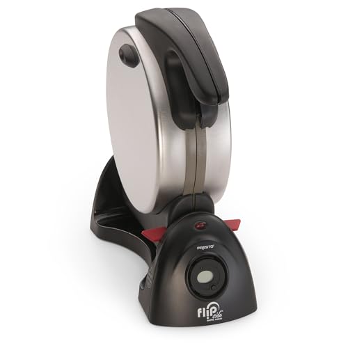 Ceramic FlipSide Belgian Waffle Maker - Extra Thick 7-Inch Waffles, Adjustable Temperature, Cool-Touch Handles - Variation 1
