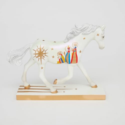 Enesco Trail of Painted Ponies Christmas Star of Wonder Figurine - 7.3 Inch Holiday Decor
