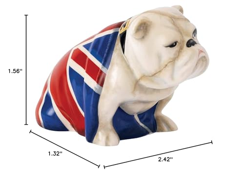 Royal Doulton Jack the Bulldog No Time to Die Ceramic Figurine - Collectible Gift
