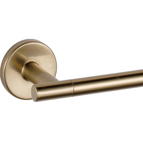 Delta Single Post Toilet Paper Holder Champagne Bronze Wall Mount 3.31x7in