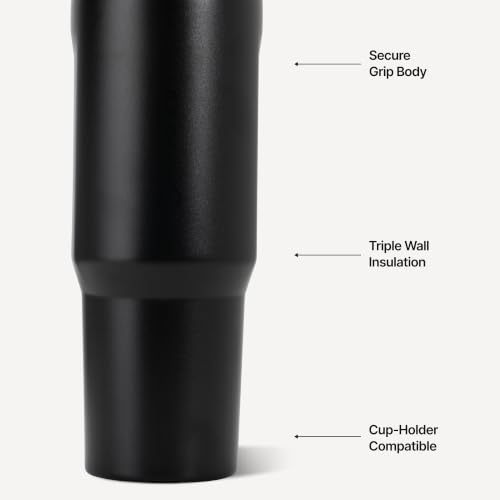 HydroJug Sport 32 oz Insulated Stainless Steel Water Bottle - Black