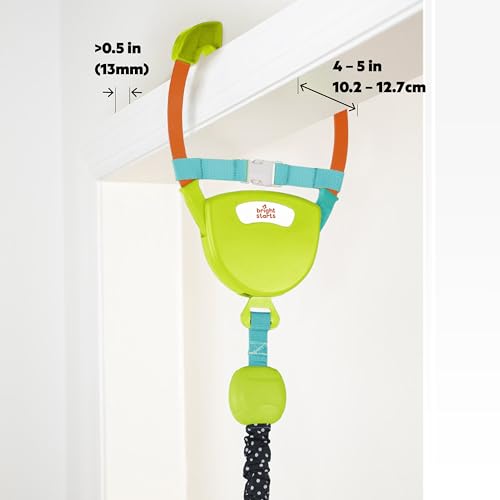Bounce 'n Spring Deluxe Baby Door Jumper - Adjustable Strap, For 6 Months+