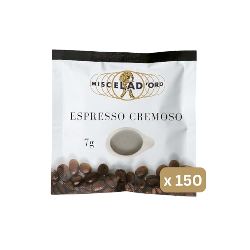 Single Shot Espresso Pods Cremoso - 150 Pack for ESE Coffee Machines