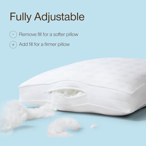 Coop Home Goods Essence Cooling Queen Adjustable Down Alternative Pillow Set of 2 - Classic Variant