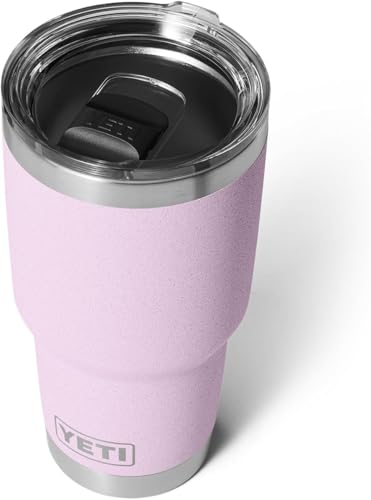 YETI Rambler 30 oz Tumbler Cherry Blossom Textured Stainless Steel Vacuum Insulated