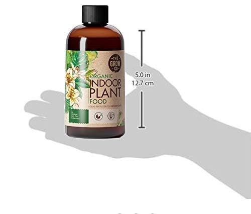 Organic Indoor Plant Food - All-Purpose Liquid Fertilizer for Houseplants & Outdoor Pots | 8 oz