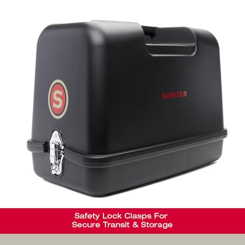 Universal Hard Carrying Case for Sewing Machine - Black