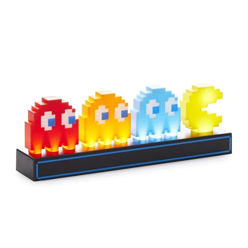 Pac Man and Ghosts LED Night Light - Retro Collectible Figure Lamp - Variation: Pac Man