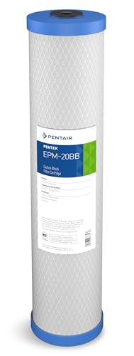 20-Inch Big Blue Carbon Water Filter Cartridge - Pack of 1