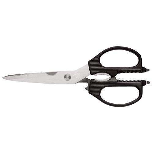 Multi-Purpose Kitchen Shears with Bone Notch & Bottle Opener - Heavy Duty Scissors