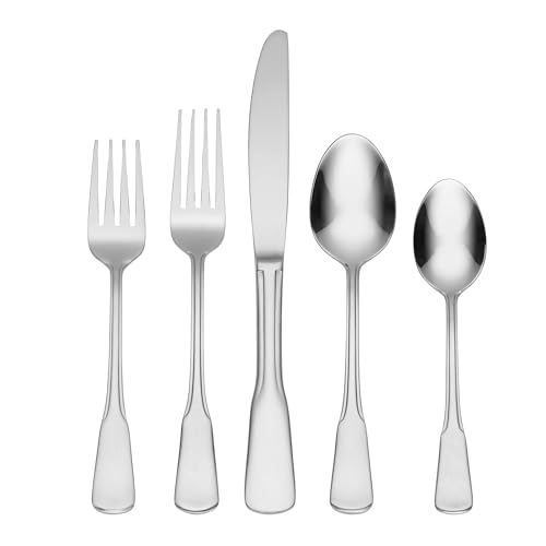 Oneida Colonial Boston 45-Piece Stainless Steel Flatware Set for 8