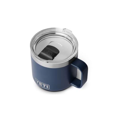 YETI 14 oz Ceramic Lined Stackable Mug - Navy, Insulated Camp & Travel Mug
