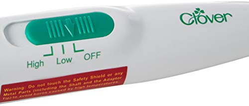 Mini Iron for Quilting & Crafting - White, with Stand & Temperature Control