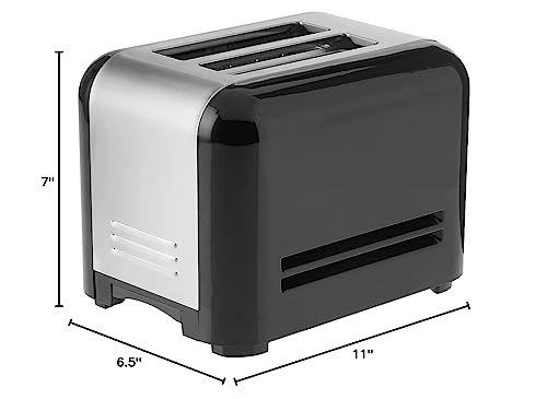 Cuisinart 2-Slice Toaster CPT-320P1, Compact Stainless Steel Kitchen Appliance