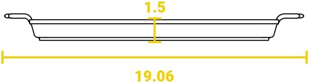 Lodge Cast Iron Bakeware Set - Durable 6-Piece Cookware for Perfect Baking | Versatile & Long-Lasting