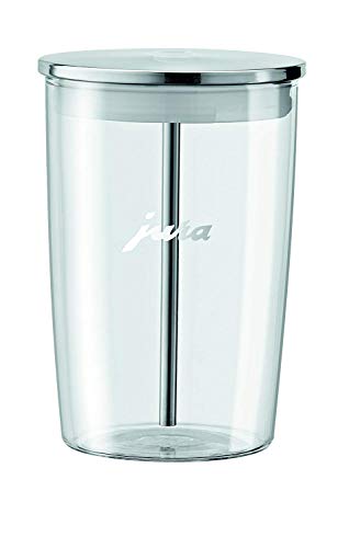 Glass Milk Container for Coffee Machines 16.9oz - Dishwasher Safe