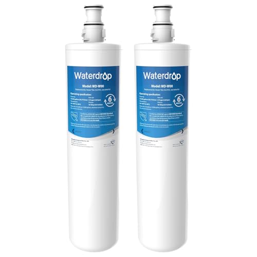 Waterdrop 3US-MAX-F01 3US-PF01 Under Sink Water Filter, 2 Pack