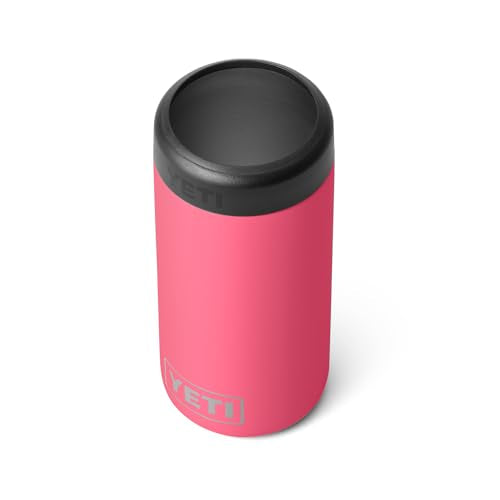 YETI Rambler 12 oz Slim Colster Insulator for Tropical Pink Cans - No Insert