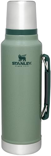 Stanley Classic Vacuum Bottle 1.5 Qt Hammertone Green Insulated Thermos