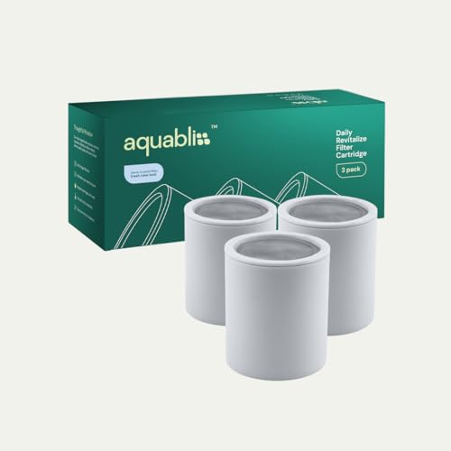 Aquabliss SFC100 Daily Revitalize Filter Cartridge 3-Pack - Vitamin C Mineral Infusion