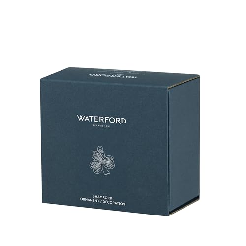Mini Shamrock Green Ornament with Waterford Ribbon