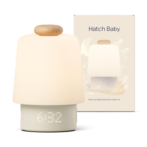 Hatch Baby Sound Machine & Night Light Routine Builder - Beechwood