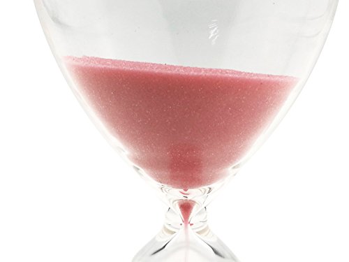 Large Fashion Colorful Sand Glass Sandglass Hourglass Timer Clear