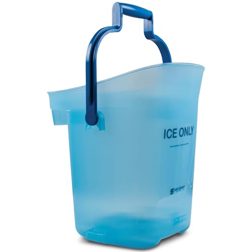6-Gallon Ice Bucket with Dual-Grip Handles - Light Duty Blue
