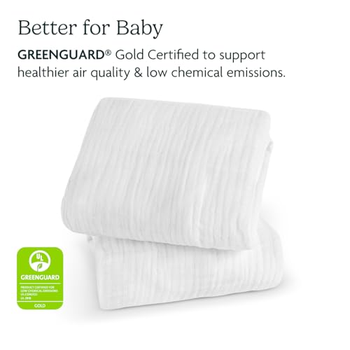 Organic Cotton Bassinet Covers for Remi Playard - Set of 2