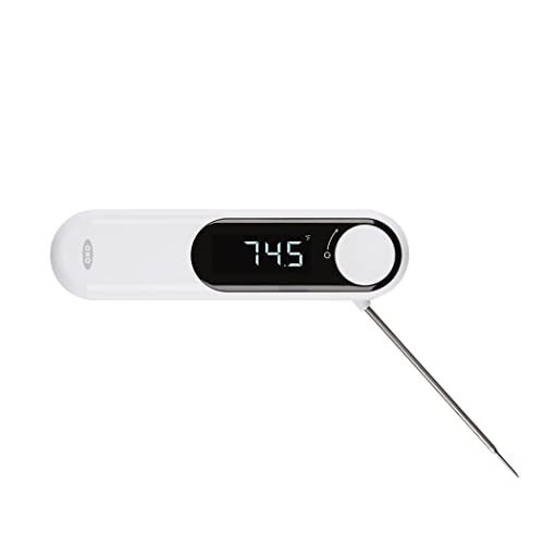 Digital Food Thermometer - Waterproof, Fast Reading, Rotating Probe, Backlit Screen - Thermocouple Model - Variation of Thermometer